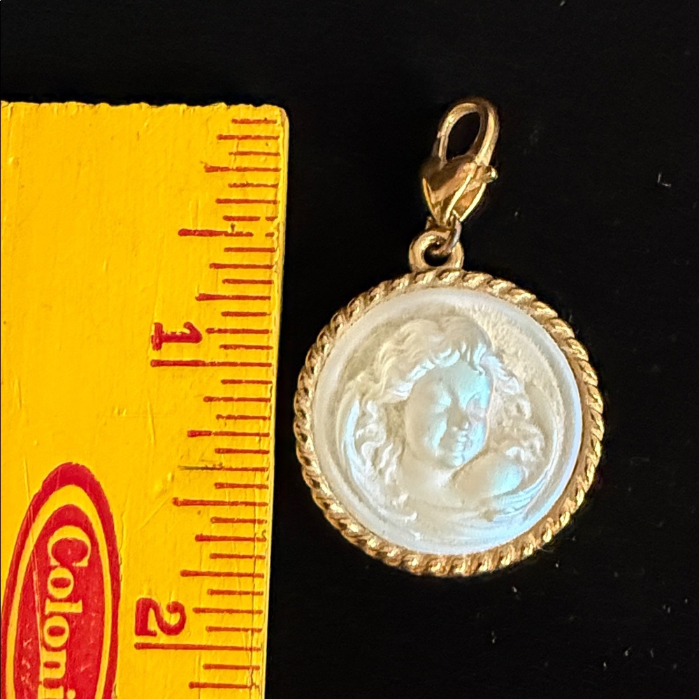 C518 Vintage Kirk’s Folly Love never dies dream angel pendant - Picture 4 of 4